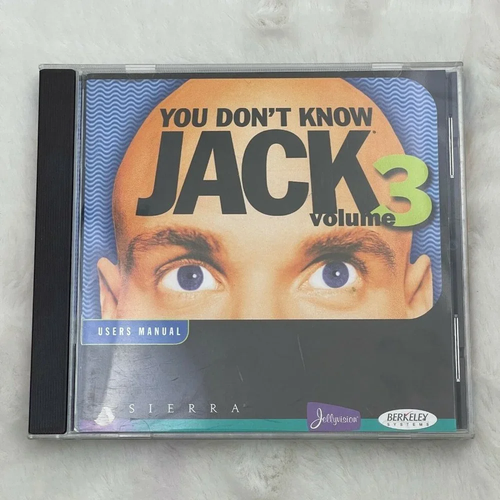 You Don't Know Jack Volumes 2 & 3 PC CD Vintage Trivia Games